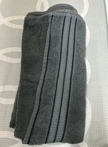 Black Bath Towel