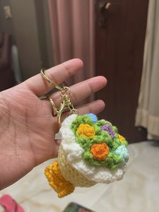 Handmade Crochet Keychain Charm