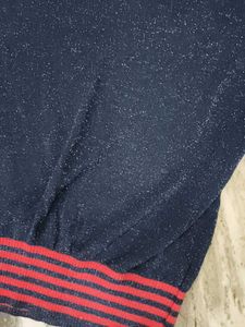 Sparkly Navy Blue Top