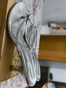 Silver Flats &amp; Sandals