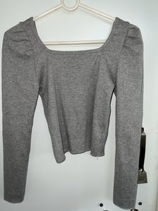 Pink &amp; Grey Casual Top