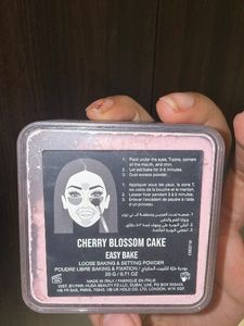 Huda beauty Easy bake Cherry blossom Cake