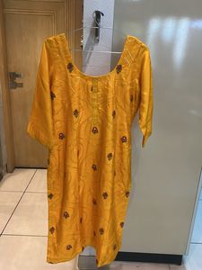 Yellow Haldi Wedding Dress