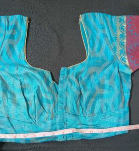 Beautiful Teal Ethnic Blouse