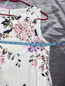 Floral Print A-Line Dress