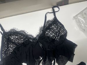 Black Lace Bralette