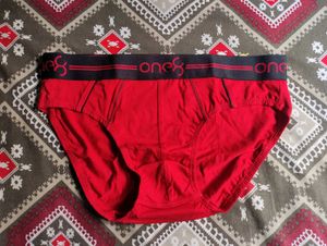 (new unused)one8 Red Men's Briefs