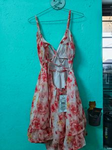 Floral Print Skater Dress