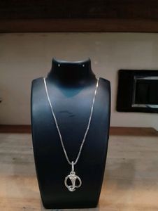Snake Chain Pandent Pure Silver 925