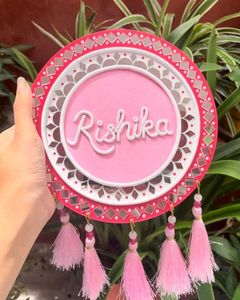 Handmade Decorative Name Plate