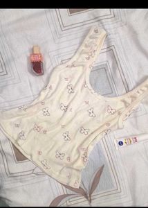 Cute Butterfly Print Camisole