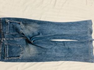 Blue Flared Jeans