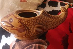 Unique Ceramic Fish Decorative Pot