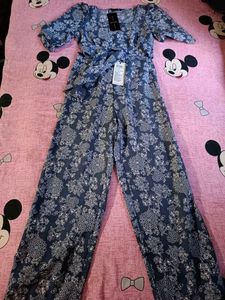 Women Floral Printed Crop Kaftan Top &amp; Trouser
