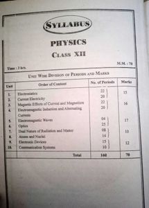 Navbodh Physics Class XII Textbook