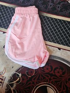 Cute Shorts Set - Pink &amp; Grey