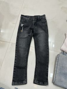 Boy's Stylish Black Denim Jeans