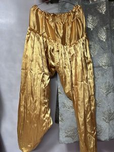 Embellished Gold Kurta and Patiyala