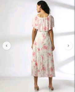 Floral Off-Shoulder Maxi Dress