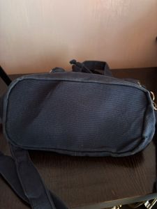 ❌SALE❌KANGOL Dark Blue Canvas Hobo Bag