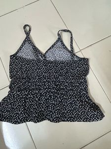 Chic Floral Print Cami Top