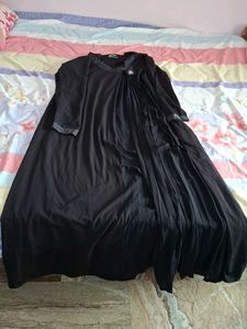 Elegant Black  burqa