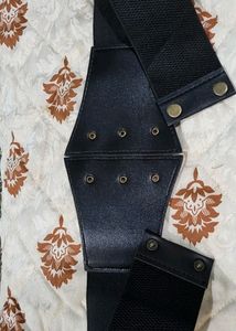 Stylish Black Sleek Formal &amp; Casual Waist Belt