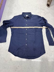 Uniqlo Navy Blue Button Down Shirt