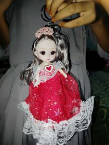 Sparkly Princess Doll with Crown