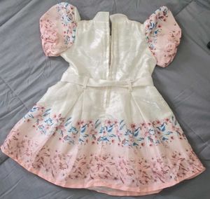 Floral Girls Party Dress