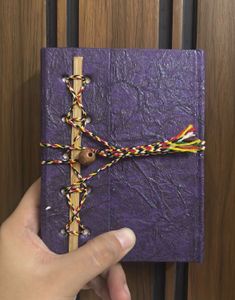 Tibetan Handmade Purple Journal