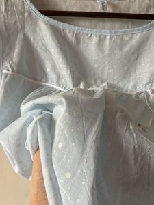 Light Blue Sleep Shirt