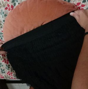 Black Tiered Tulle Skirt- Moving Out Sale