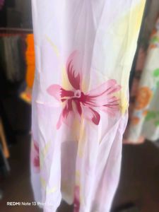 Floral Print Ruffle Dress