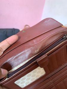 Vintage Esquire Boho Leather Continental Wallet