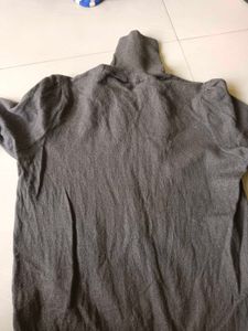 Dark Turtleneck Sweater