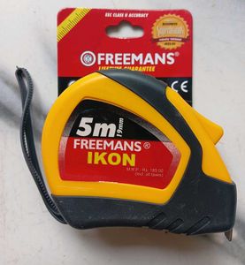 FREEMANS IKON 5m:19mm Steel Inchi Measuring Tape -