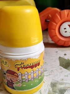 Yellow Cartoon Toy Container water bottle