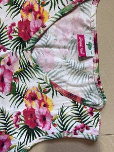 Beautiful Floral Print Sleeveless Dress