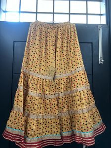 Beautiful Yellow Floral sharara set