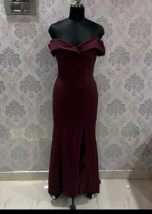Elegant Off-Shoulder Maxi Dress