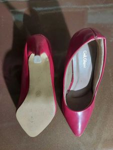Red Pointed Toe Flats