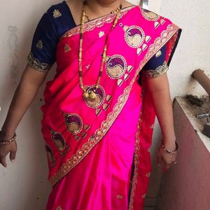 saree with blouse