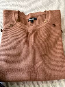 Zudio Brown Knit Top