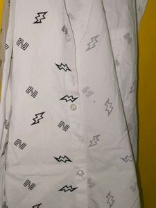 Men's Printed Button-Up Shirt