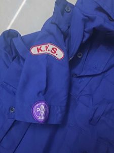 Blue Scout Uniform Dress KVs