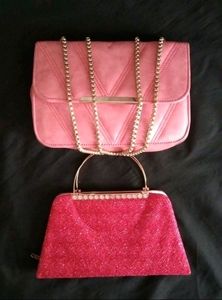 Combo new 2 fancy party wear purse 👛