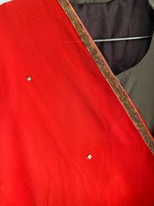 Beautiful Anarkali With Dupatta . Designer Piece ❤