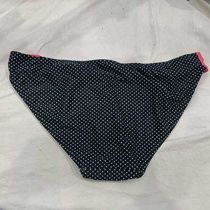 Black Polka 💙Dot Bikini Bottoms
