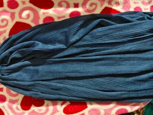 Pink Embroidered Kurta/ Churidar Top + shawl